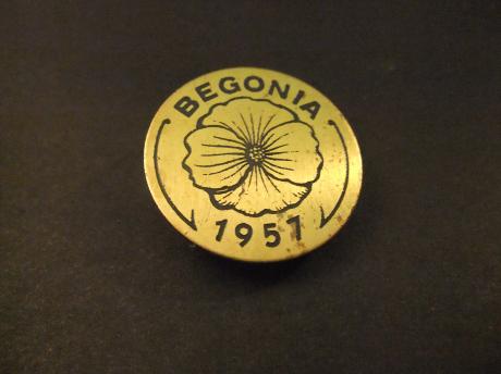 Begonia 1957 onbekend